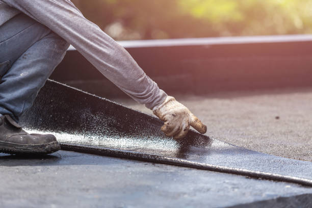 Professional Crawl Space Encapsulation technician working in Overpeck, OH